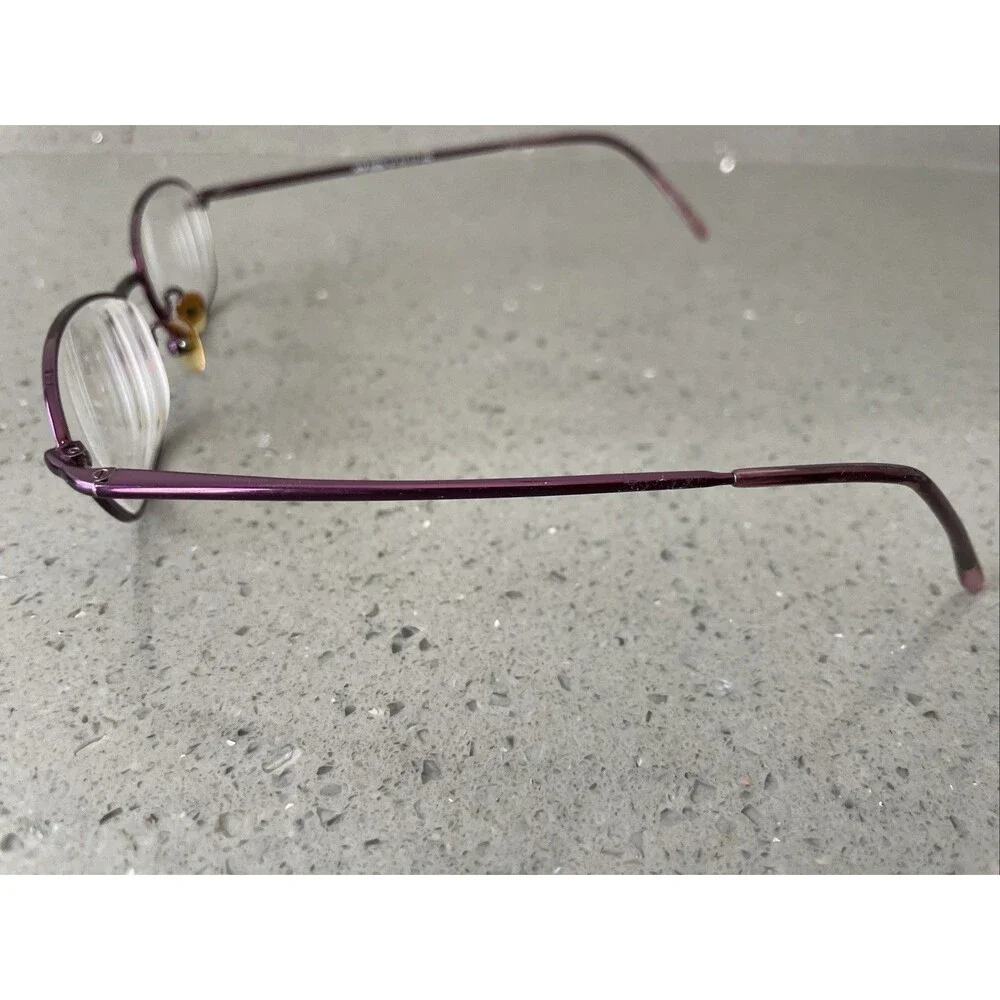 Eyeglasses Metal Purple WM5005 VI 51-17-140 FRAMES ONLY Eyewear full rim